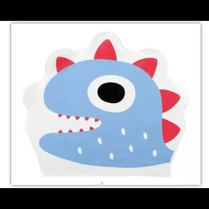 NEW SWIMMING CAP WATER MONSTER, WHITE, RED, BLUE,  KIDS SIZE NEW IN BAG